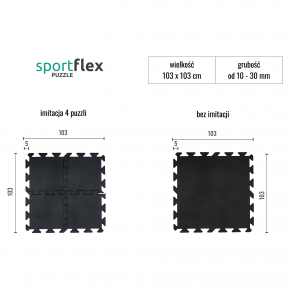 Sportflex Puzzle Super Black